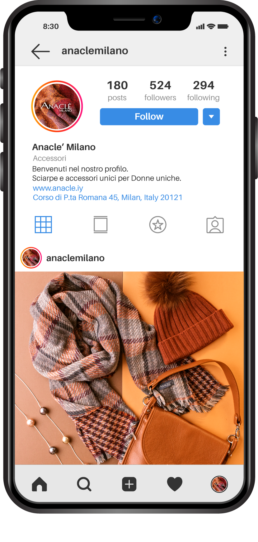 anacle_mockup_post feed